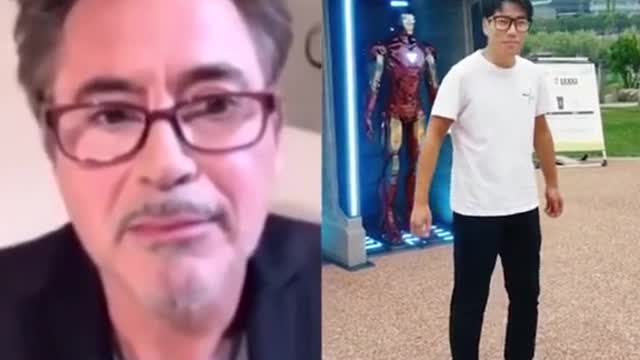 Iron Man shocked