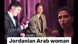 Jordanian Arab Woman SLAMS UCLA Activist