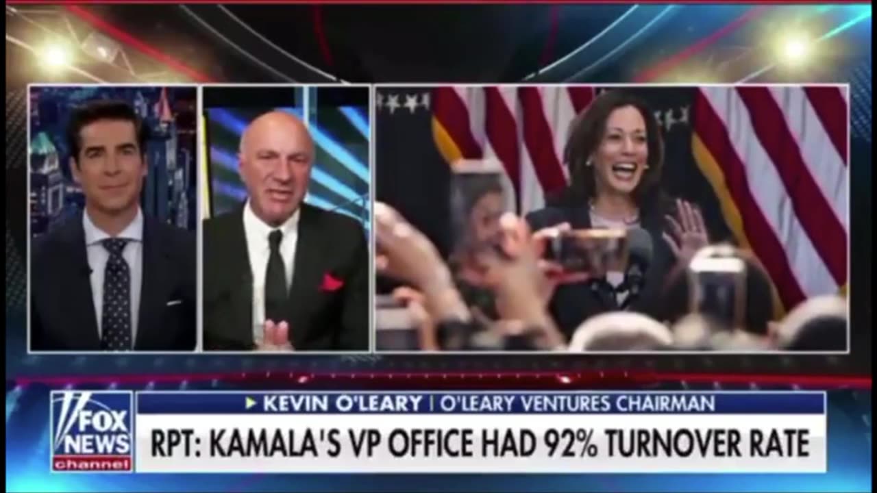 Jesse Watters DESTROYS Kamala For Creating A Hostile Work Environment