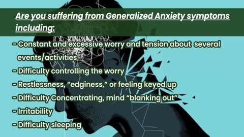 Generalized Anxiety: Treatment for Anxiety - Dr. David Shanley PsyD