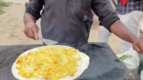 Potato mixture prata making process