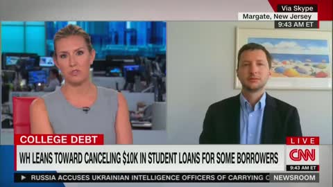 Econ Professor Tells CNN Forgiving Student Debt Will Make Inflation Worse