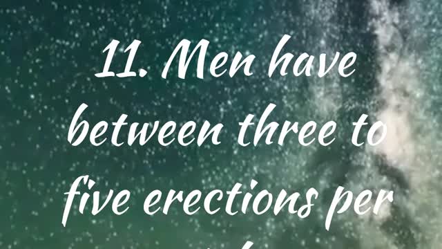 Surprising Facts About Erections 12 #shorts