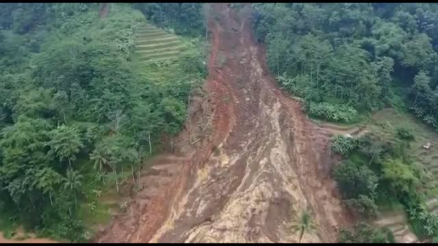 Landslide Moments in South Sumedang, West Java, Indonesia