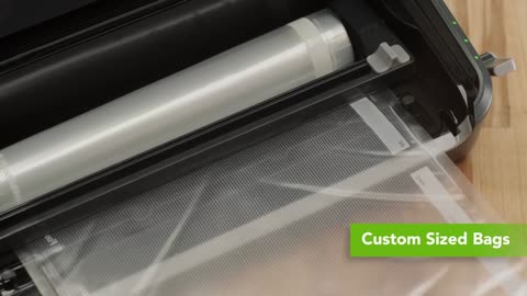 FoodSaver Vacuum Sealer Machine with Automatic Bag Detection, Sealer Bags and Roll