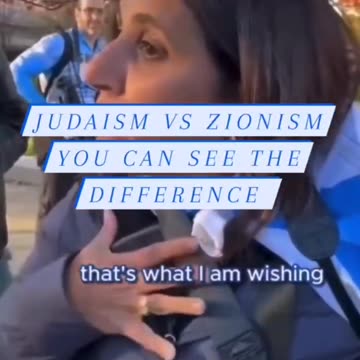 Judaism V Zionism