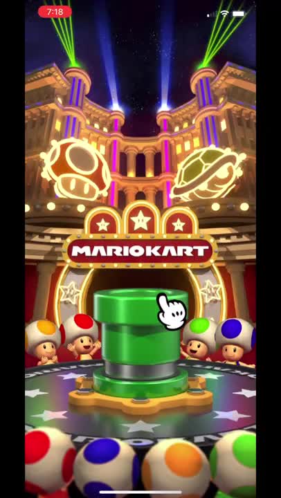 Mario Kart Tour - Paris Pipe 1 Pull (Fire 4: 20 Rubies)