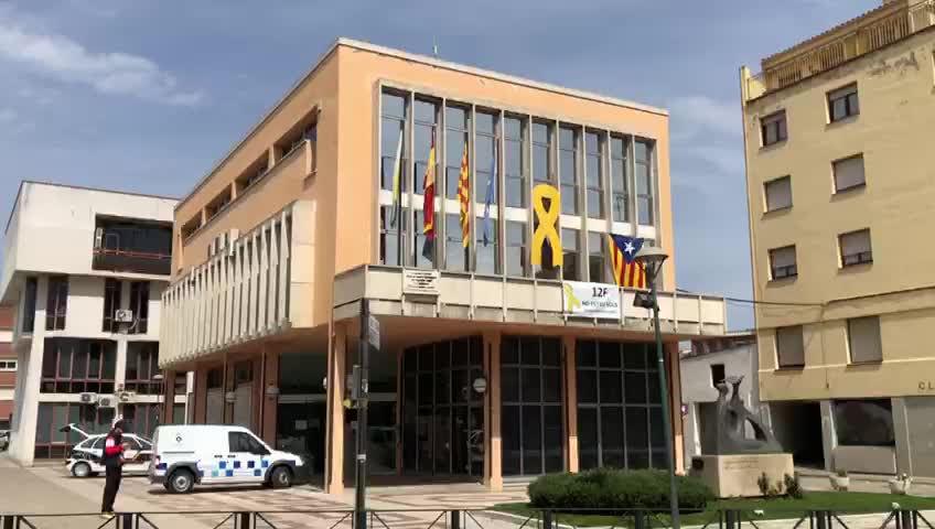 VOX lleva ante la (JEZ) los Lazos y Estrelladas de Santa Coloma de Farners (Gerona)