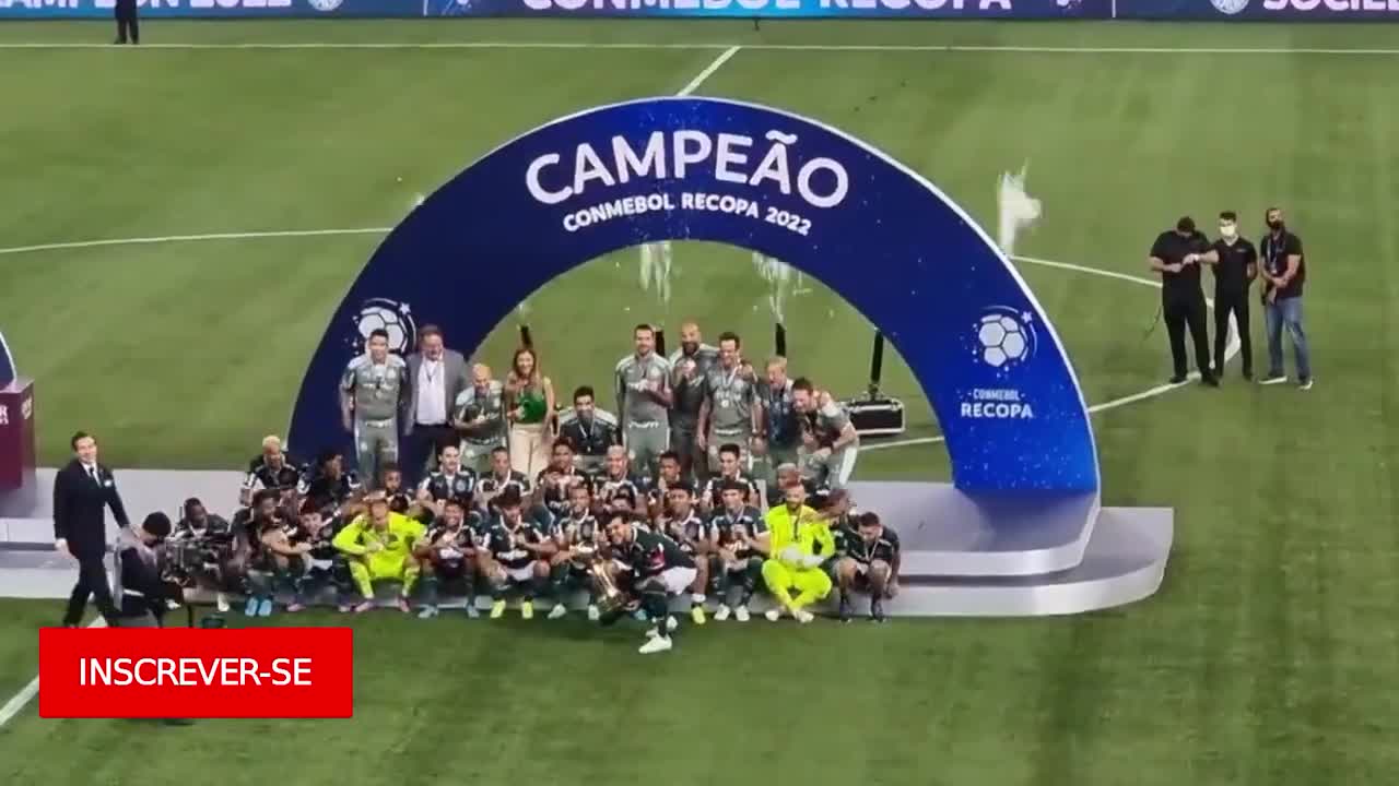 PALMEIRAS RAISES THE 2022 RECOPA CUP 🏆 IS CHAMPION