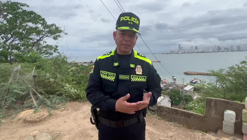 Incineran taxi cerca a la terminal de Cartagena, ¿Clan del Golfo?