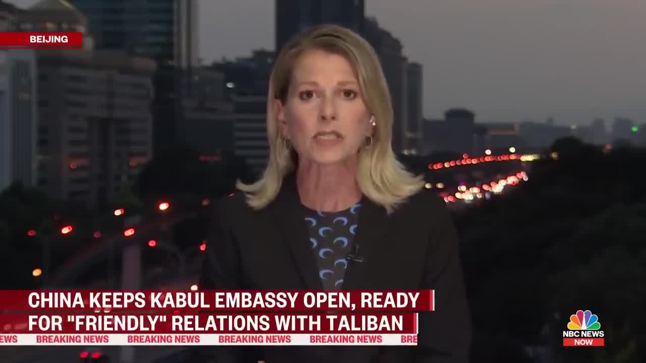 China Ready For ‘Friendly, Cooperative’ Relations With Taliban