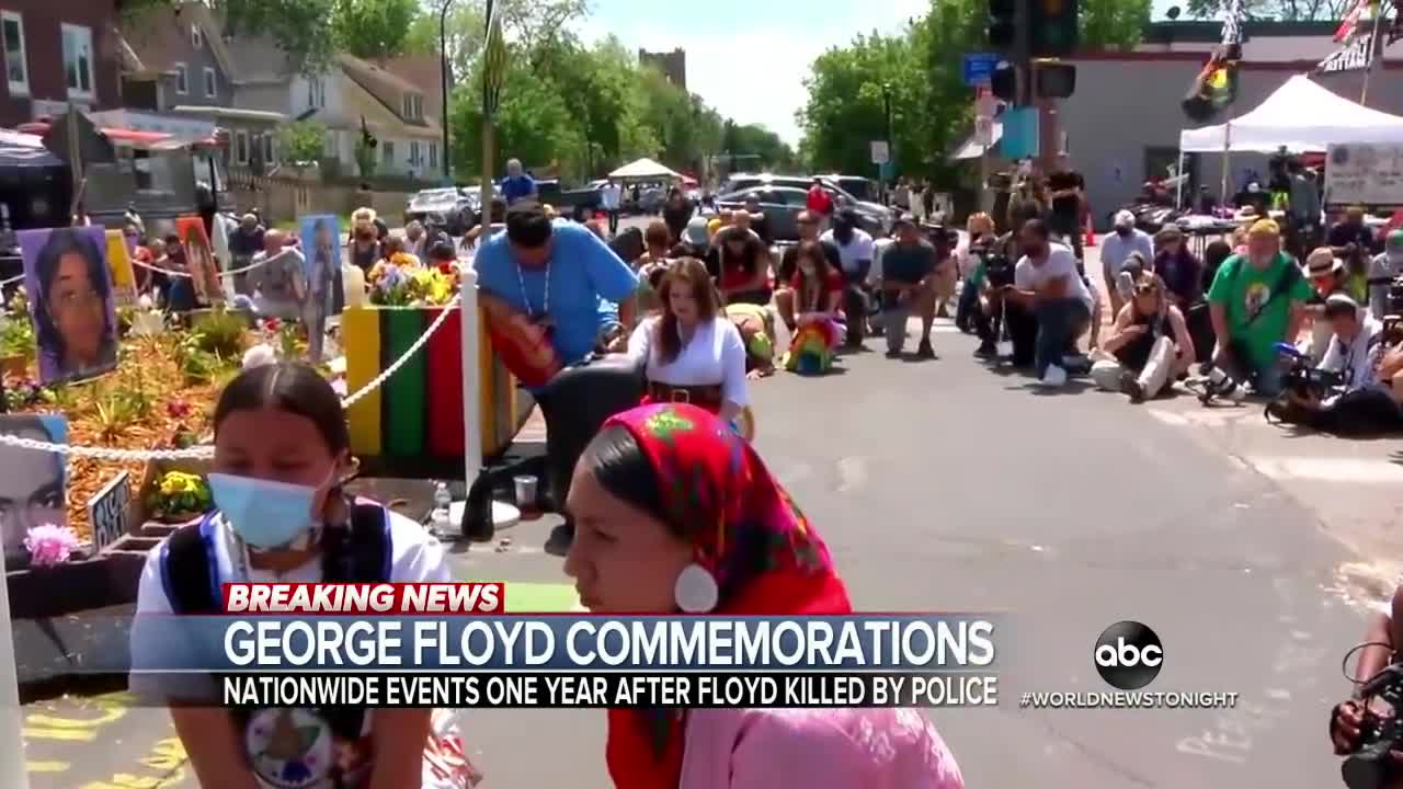 Memorials across the US honor George Floyd