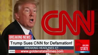 ITS OFFICIAL: Trump Sues CNN for Defamation!