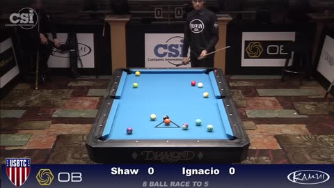 Shaw vs Ignacio ▸ 2015 US Bar Table 8-Ball Championship