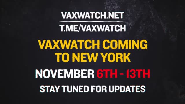 America First: We are taking our fight against the vaccine mandate to New York City!