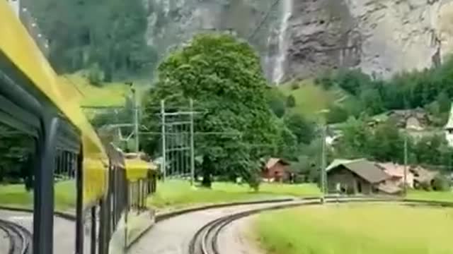 Train in Switzerland || #rumble