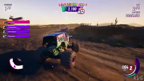 Monster Jam Showdown - Grave Digger 25th Anniversary - Gameplay (PC UHD) [4K60FPS]