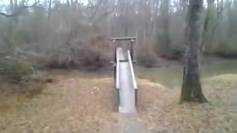 Swinging Bridge In Cumberland Va