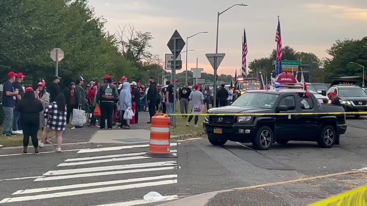 Police have JUST found explosives in a parked car near Trump’s rally in NY