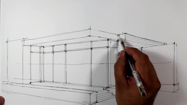 Draw The Side Of The Building