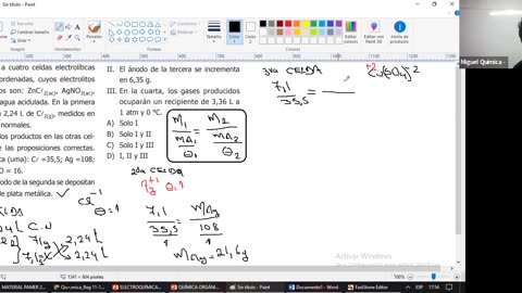 PAMER SEMESTRAL ESCOLAR 2022 | Semana 12 | Química