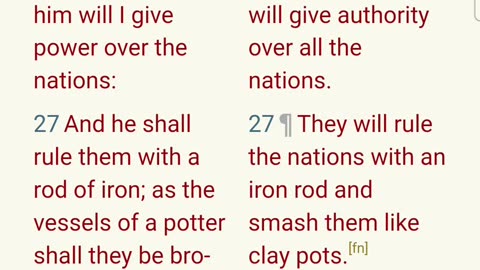 We Will Rule Over The Other Nations