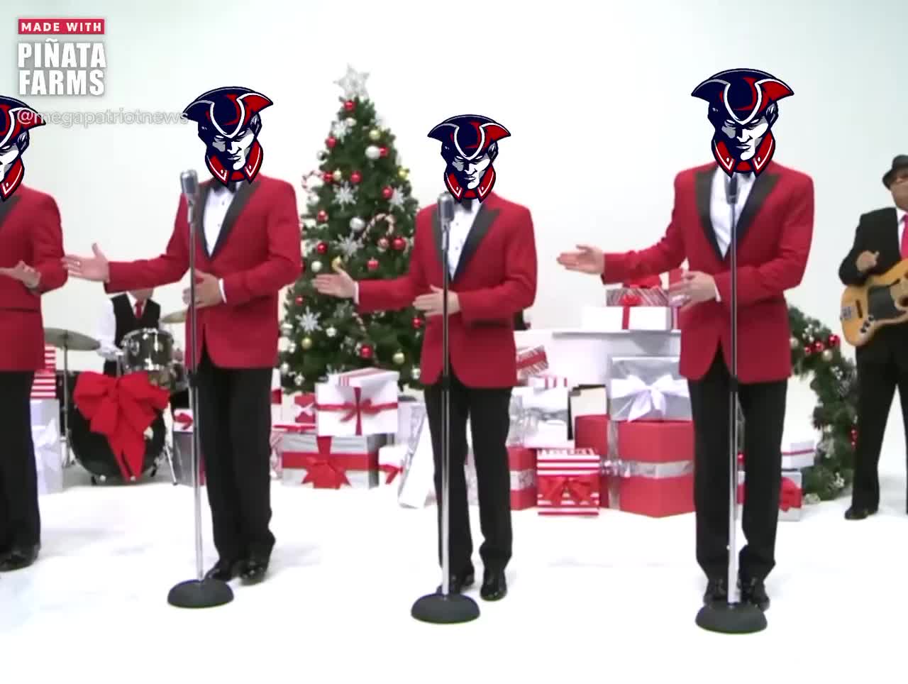 Mega Patriot White Christmas