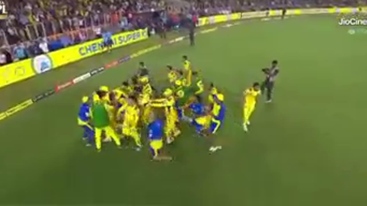 Ipl final match , final shot