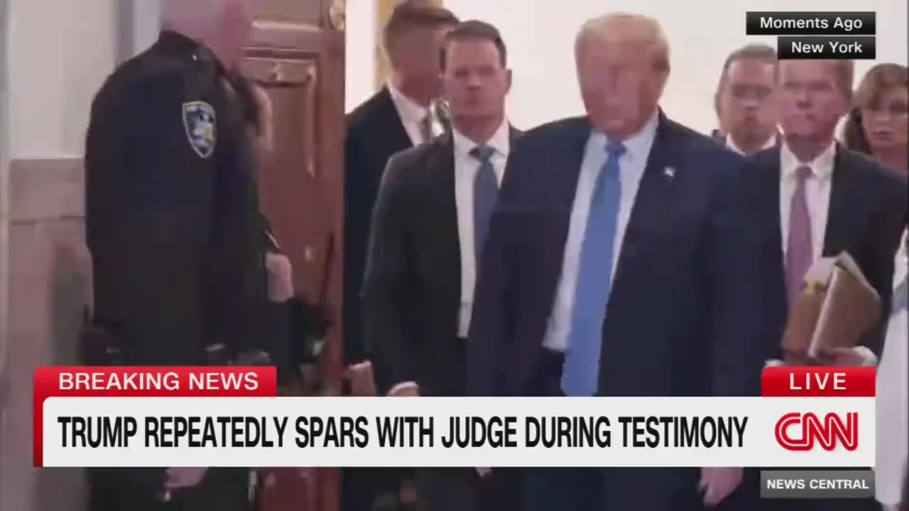 Trump's "Lips are Sealed" as he Exits NYC Courthouse