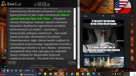 🔴Trump Brands Bidena „ Stark Raving Lunatic ”, jak ostrzegł świat „ stoi w krytycznym momencie ”🔴