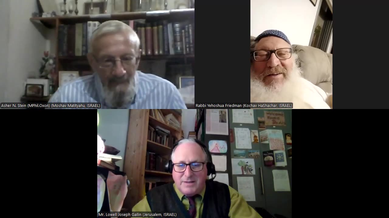 R&B Monthly Seminar: R&B Noahide Fellowship (Episode #33 -- Tuesday, November 12th, 2024). ChairMAN: RABBI Yehoshua Friedman (Kochav HaShachar, ISRAEL). LECTURER: Asher N. Stein (MPhil.Oxon) (Moshav Matityahu, ISRAEL)