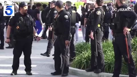 Black Kids in Long Beach, CA start a fight!