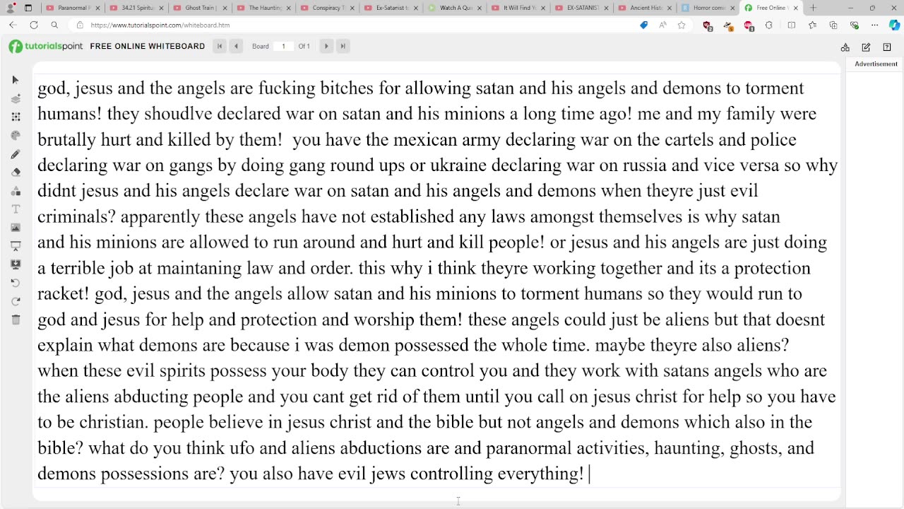 is jesus working with satan?