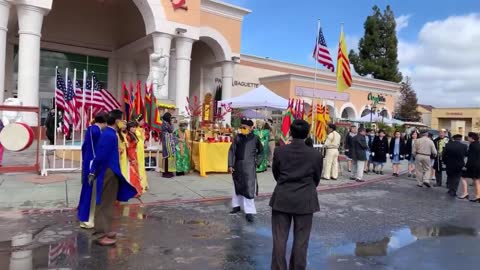 Cộng ₫ồng VN San Jose California Chào Cờ mùng 2 Tết Âm Lịch 2021.