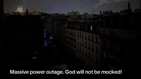 They are trying to cover the blackout in Paris