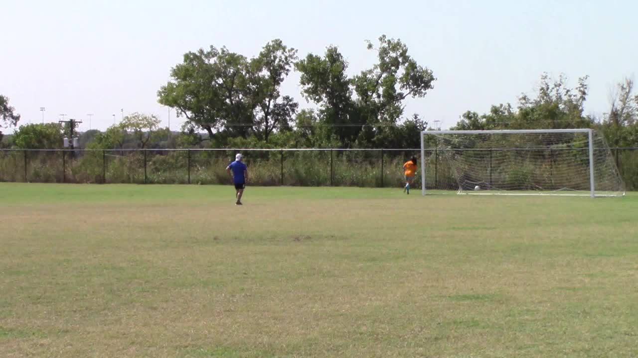 NPL Game 5 goalkeeper warmup