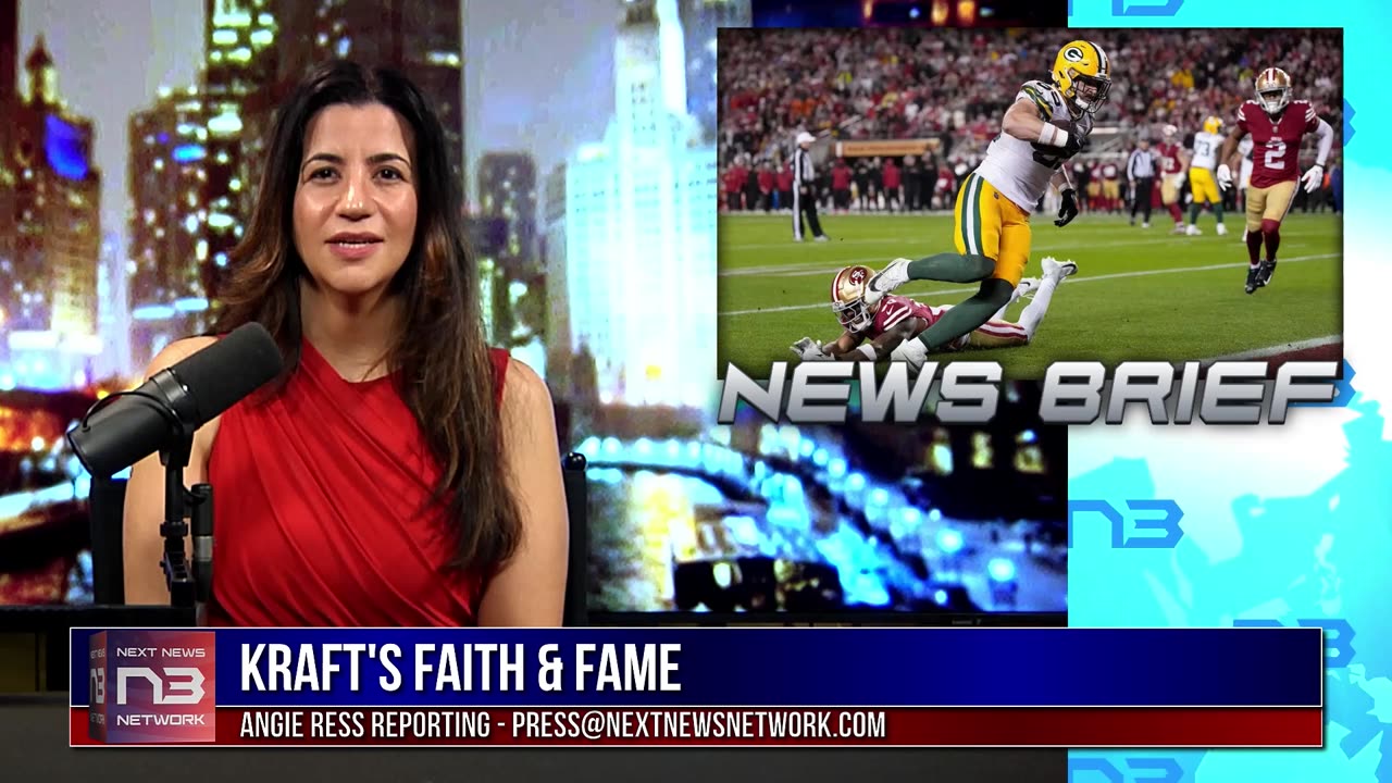 NFL Star Kraft's Faith-Fame Fusion!