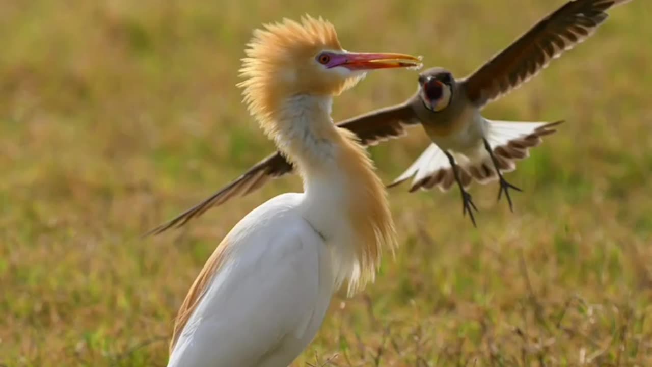 Wildlife is in closer view with a natural perspective.