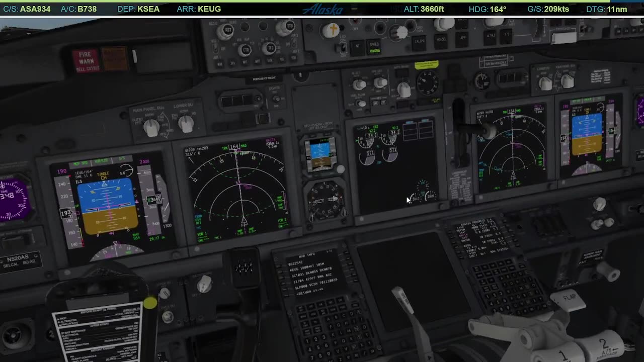 Landing in Eugene
