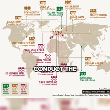 Why Dropped 240 Wallets Around the City 😮