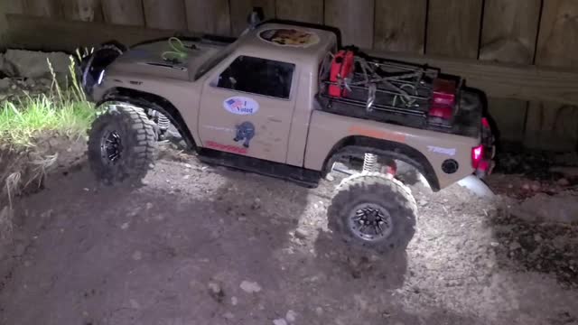 Traxxas TRX4 Sport crawling short