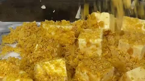 Paneer Popcorn Cooking