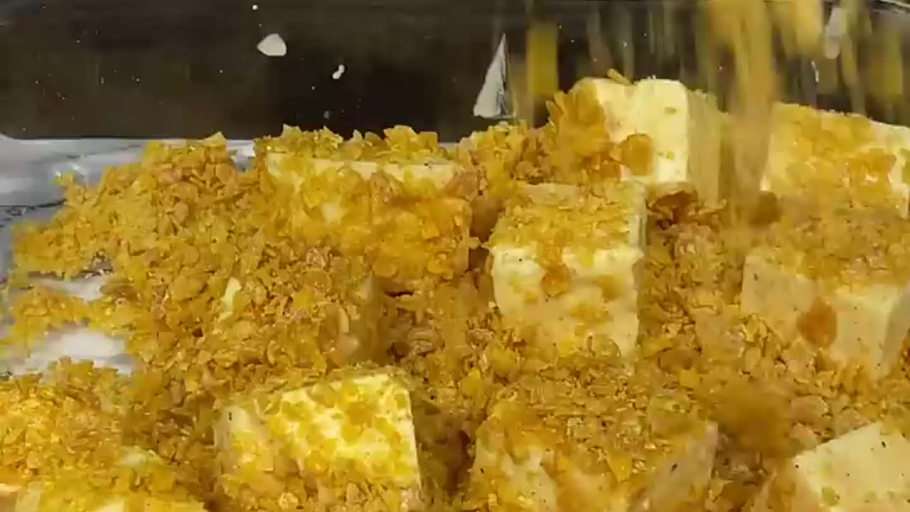 Paneer Popcorn Cooking