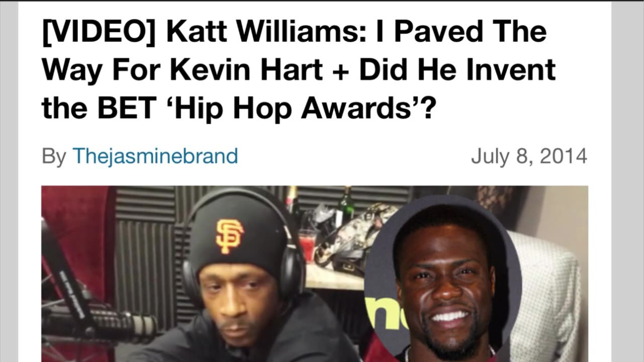 KATT WILLIAMS VS THE INDUSTRY PART III : THE KEVIN HART BEEF FROM THE BEGINNING IN 2014