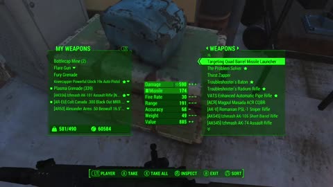 Fallout 4 game play 5.121