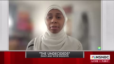 A group of undecided registered voters voice their opinions on MSNBC ruh roh