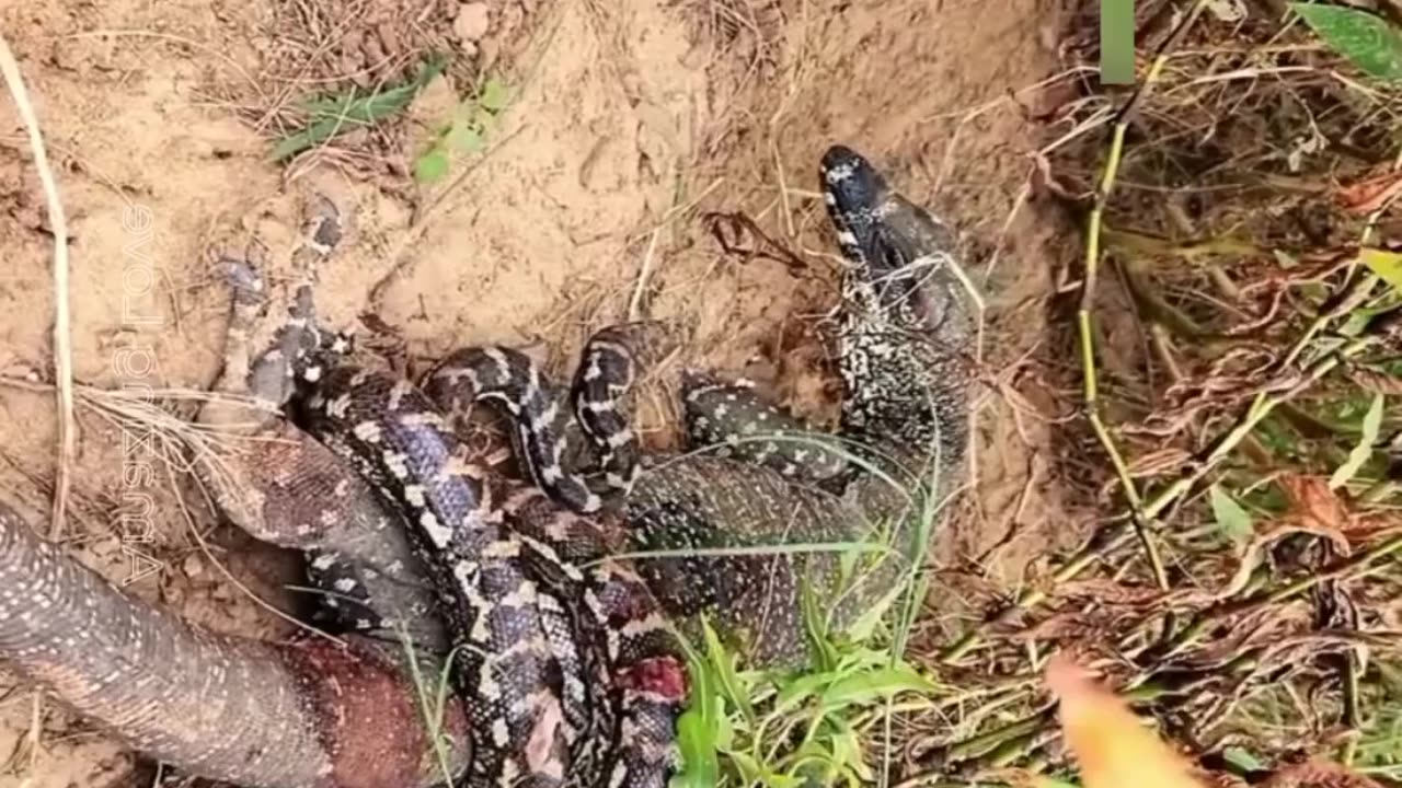 Cobra dragon attacking video interested dangerous