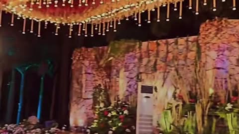 Marvelous Wedding Decor That Makes Venue Luxury