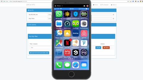 Best working EPG in GSE IPTV app with M3U Online Editor 2022 (110+ countries ~8000 channels) 