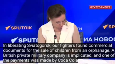 👺Coca Cola company is implicated in the purchase of children from Ukraine......🤨🧐